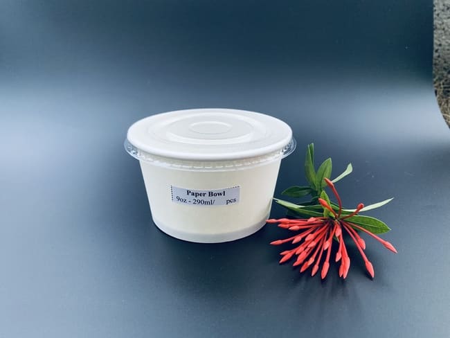 Tô giấy trắng 9oz - 280ml